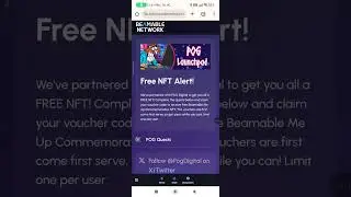 BEAMABLE AIRDROP GUIDE| $13.5M funding raised | claim OG NFT #crypto #testnet