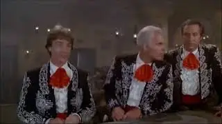 The Three Amigos Movie Scene Tequila drinking scene