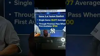 World Series ticket prices at Yankee Stadium ￼