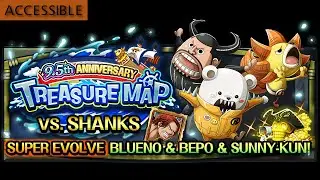 OPTC - Teams! Treasure Map Vs. Shanks Film Red | 9.5th Anniversary Event!