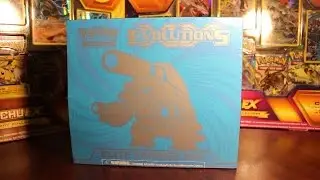 Открытие коробки элитного тренера Mega Blastoise Evolutions!