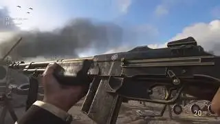 Call of Duty WW2 BAR EPIC VARIANT FLYBOY TDM GAMEPLAY