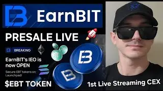 $EBT - Предпродажа токенов Earnbit, криптовалюта, как купить EBT, IEO, блокчейн, USDT, USDC, ETH,...
