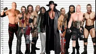 Top 10 WWE Heels Of All time - Wrestlers Height comparision