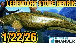 Store Henrik Is The Legendary Fish Active This Week 1/22/26 - Call Of The Wild - The Angler
