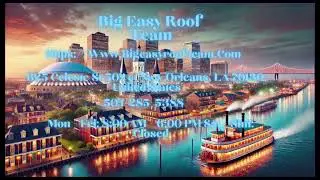 Big Easy Roof Team: New Orleans' Go-To Experts for Roof Repair & Replacement #bigeasyroofteam