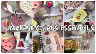 University Essentials For Girls || Products that every girl must have in bag || thesparklestore