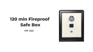 Fireproof Deposit Safe Box 120 min Fire Rating-Foshan Weierxin Safe