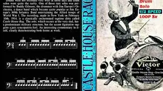 1914: castle house rag SLOW Drum Solo LOOP Buddy Gilmore with James Reese Europe's Society Orchestra