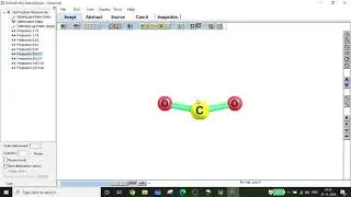 Vibrational spectra of carbon dioxide and Hydrogen