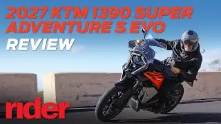 Обзор мотоцикла KTM 1390 Super Adventure S Evo 2027 года.