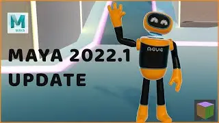 Maya 2022.1 new rigged M4Y4 Bot