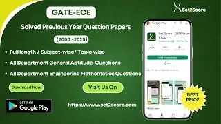 GATE ELECTRONICS & COMMUNICATION PREVIOUS YEAR SOLVED PAPERS(2000-2025)#gate2026 #pyqs #gateece