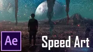 Another Planet - Speed art #After Effects | VFX Breakdown