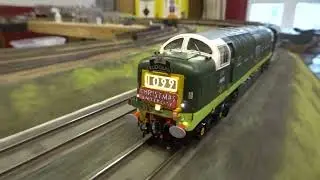B.M.Rly.S: The ACCURASCALE is, Class 55 'Deltic' No.D9000 with *CHRISTMAS INTERCITY EXPRESS*.