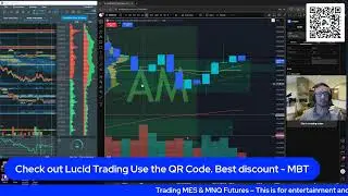 Futures Trading Live  Friday Frenzy with Mustang Trader & Butcher (MNQ & MES Futures)🔥 Dec 19, 2025