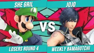 Weekly Bamagotchi #116 - she gril(Luigi) vs jojo(Chrom) - Losers Round 4