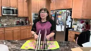 Cutting board organizer - great space saving rack for the kitchen