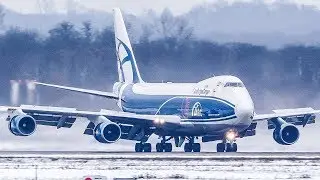 BOEING 747 SNOW LANDING - ASKCargo 010#