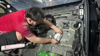 Sound insulation after changing right to lift