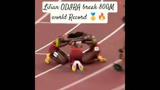 Лилиан ОДИРА побила рекорд на 800 метров и выиграла золото 🥇 для КЕНИИ 🏆 #легкая атлетика #легкая...