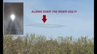 Aliens hovering over the River Agly?