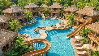 140 Days to Build 10 Five-Star Villas on the Azure Seashore Using Only Primitive Tools