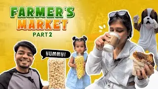 🍅 Come Explore a Local Farmers Market with us! | USA Weekend Vlog 🌻 Part 2