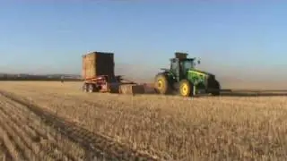 Glenvar Hay, WA. baling 2009.wmv