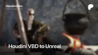 Houdini VDB для Unreal Engine 5.5 (предварительный просмотр) | visualnoobs