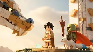 Forest Guardian Lyra and the Battle to Restore Balance | LEGO Brickfilm