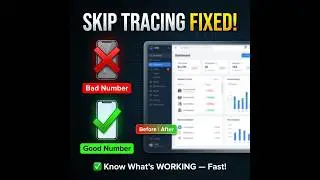 Surplus Funds Skip Tracing  Instantly Spot Bad Numbers & Automate Lead Verification!