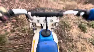 Riding a Honda fat cat 200