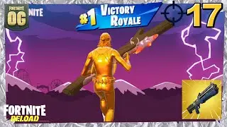 17 Kills Solo ZERO BUILD RELOAD (Fortnite Chapter 7 PS5 Controller) #fortnite