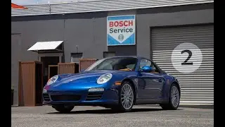 2011 Porsche 997.2 C4S Cab Manual Aqua Blue Vehicle Walkaround