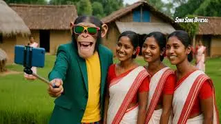 Santali monkey Vlog Sidhu Kanhu  Murmu  || SANTALI VIDEO 30 JUNE