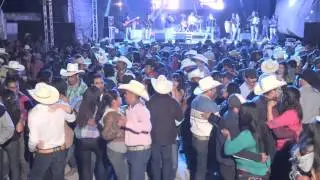 en Cañitas el Conjunto Invensible de Ags Bailazo en los 15 de Jazmin