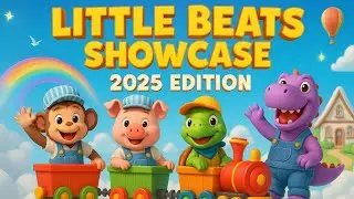 🥁🎉 Little Beats Showcase: 2025 Edition 🎶🌟 | Nursery Rhymes