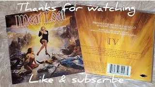 MEAT LOAF - HANG COOL TEDDY BEAR CD UNBOXING #cdunboxing #meatloaf