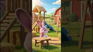 Boo Is Hiding Behind You! 😂🐰 #FunnyBunnies#KidsShorts#CuteCartoon#FunnyKids#YouTubeShorts