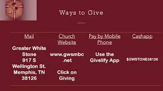 3rd Sunday Service 11/23/25