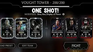 Vought Tower Final Boss 200 Match One Shot + Diamond & Epic Reward | MK Mobile 6.3