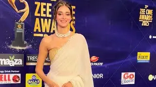Ananya Pandey Grace The Carpet For The Zee Cine Awards 2025