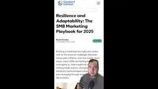 📱 Social Media & AI Drive Growth for New SMBs: Constant Contact's 2024 Report 📊