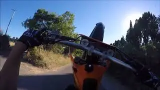 Nouvelle machine / Premier test / Ktm 200 sx / GoPro