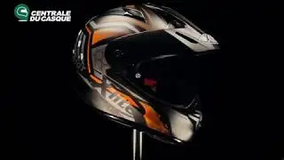 360&deg; X-lite X-551 GT Kalahari Flat Black Gold - Centrale-du-casque.com