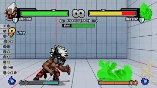 Hector has stance change combos - Pocket Bravery