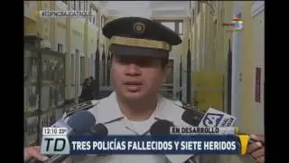 PNC condena hechos violentos de presuntos pandilleros