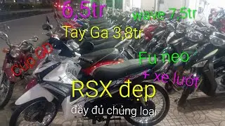 Tay Ga 3,8 tr wave dream 6,5 đến 7,5tr_RSX Sir&uacute;t future neo Ab rất nhiều + xe lướt Xe Rẻ 