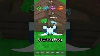Catching Frog 🐸 99 nights in the forest #99nightsintheforest #99nights #roblox